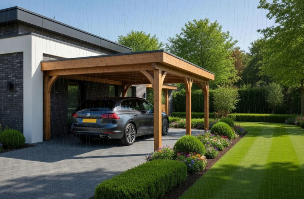 Carport aan huis