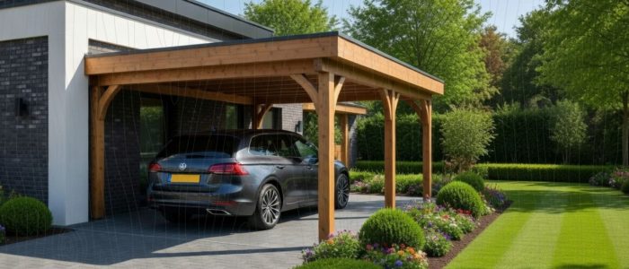 Carport aan huis