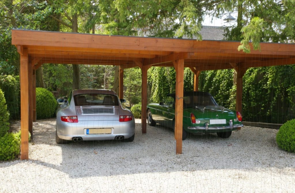 Dubbele carport