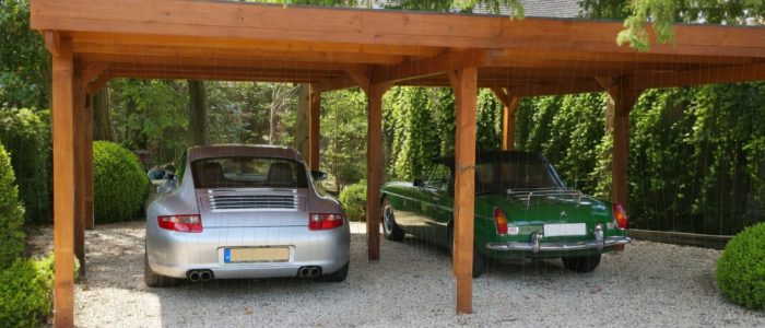 Dubbele carport