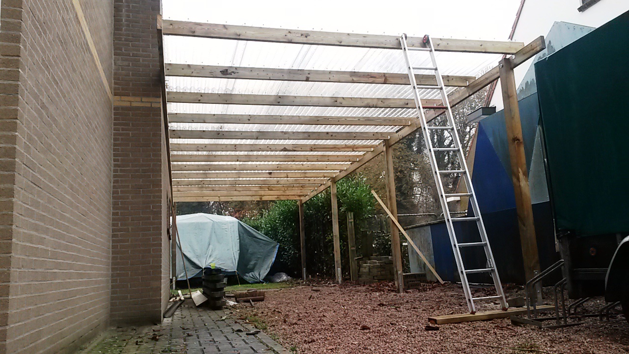 Carport bouwen? Gemakkelijk zelf te doen met ons bouwpakket