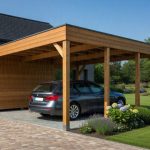 Carport met berging