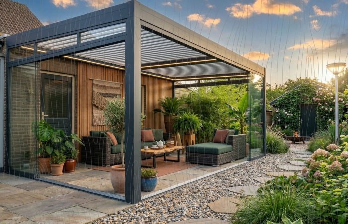 Aluminium overkappingen